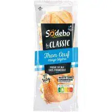 Sandwich Sodebo en distributeur automatique
