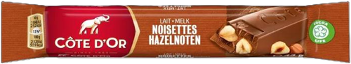 Bâton Côte d'Or Lait Noisette 45 g