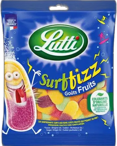 Lutti Surf Fizz 100 g