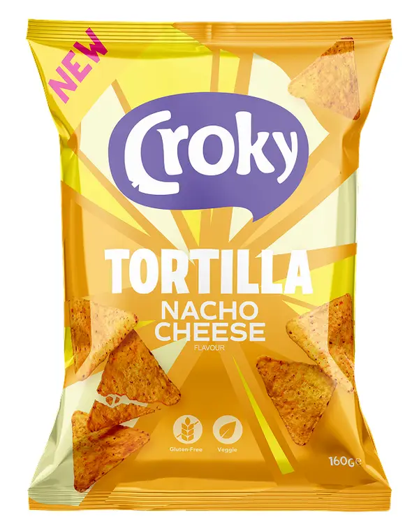 Tortillas Croky Nacho Cheese